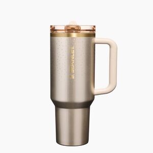 Brand New In Box Stanley FlipStraw Quencher ProTour Tumbler Prosecco Shimmer 40